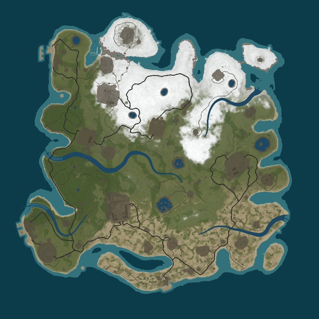 Procedural Map · 1657121569 · 3500