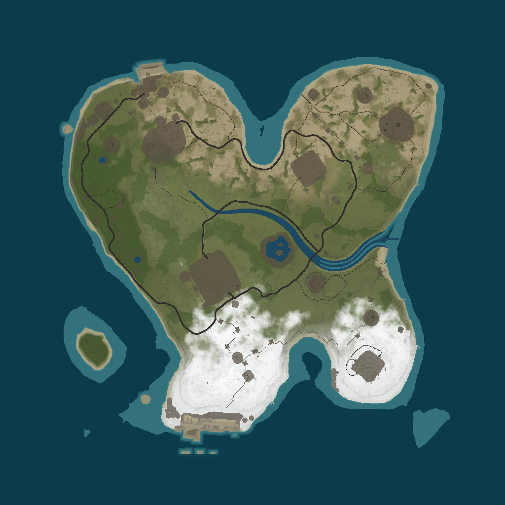 Procedural Map · 50000 · 2100