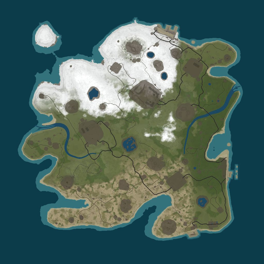Procedural Map · 2322 · 3000