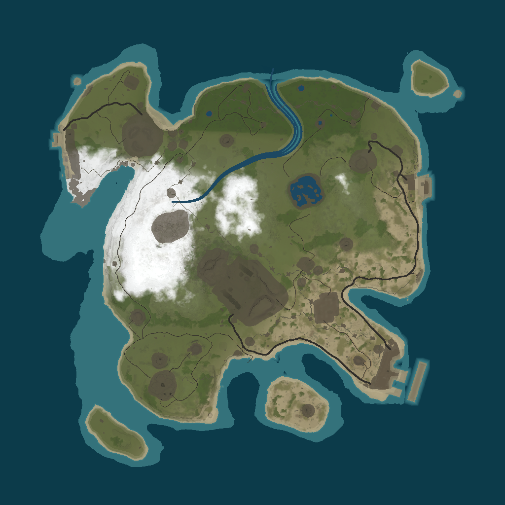 Procedural Map · 2374 · 2500