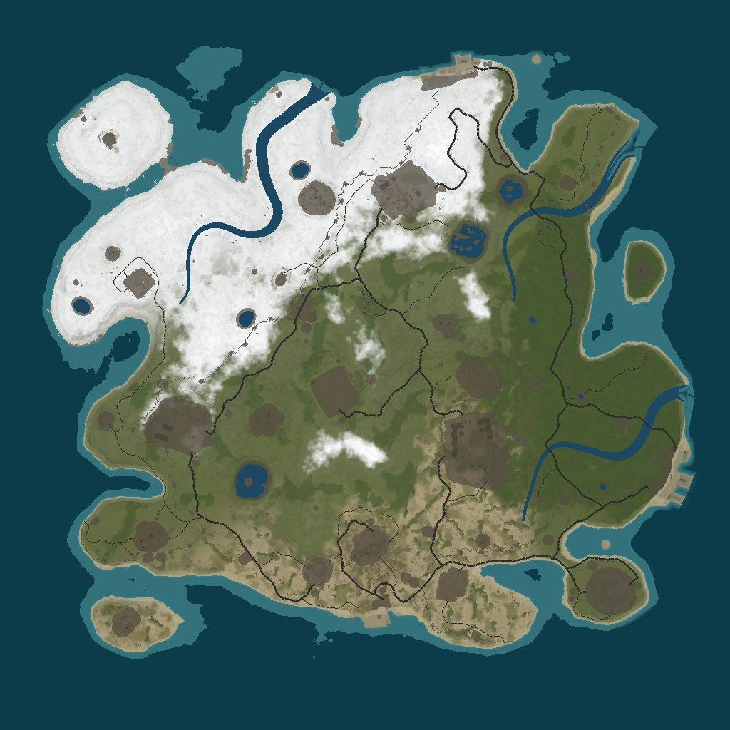 Procedural Map · 11000 · 3200