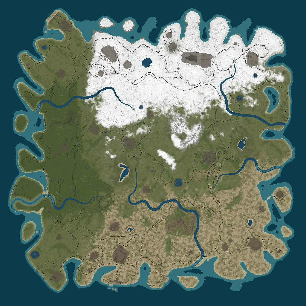 Procedural Map · 1 · 6000