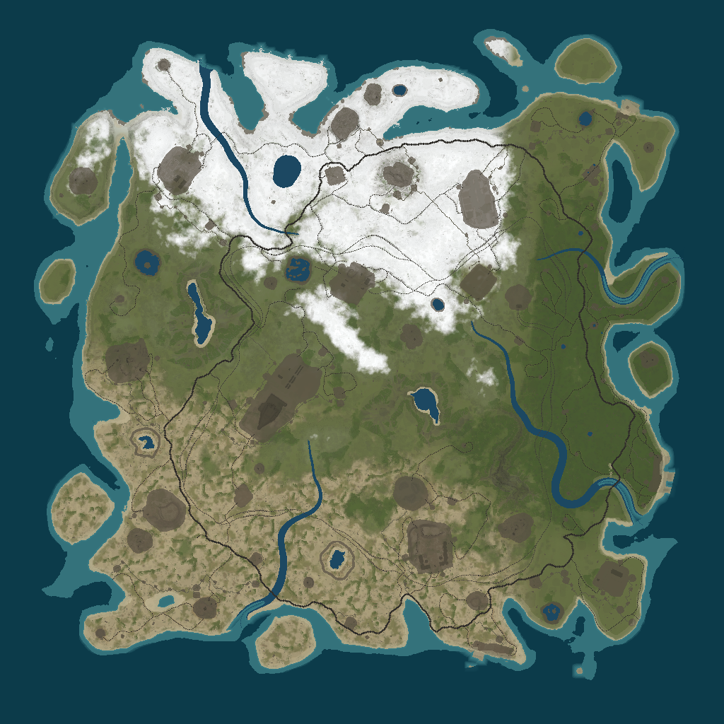 Procedural Map · 4540 · 4500