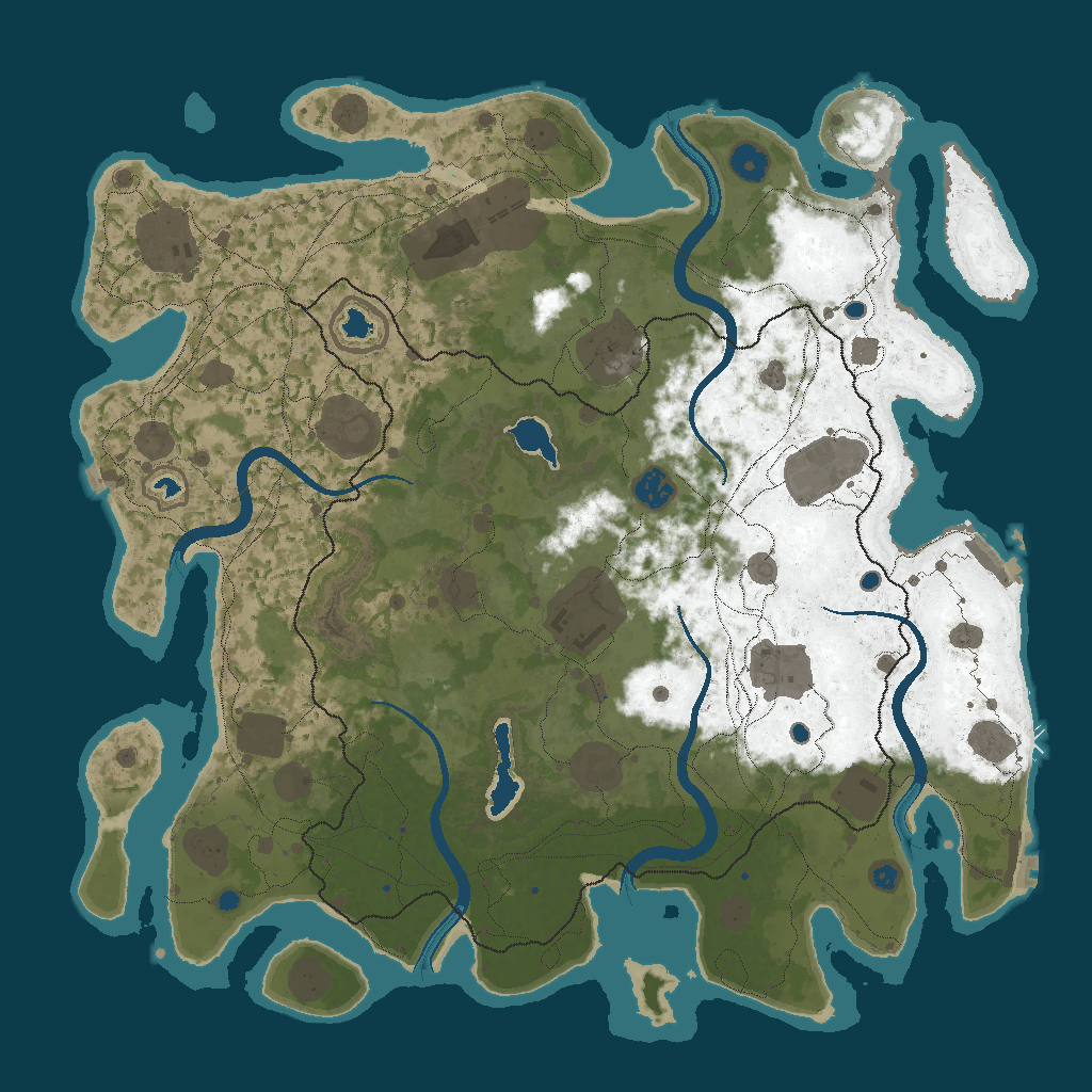Procedural Map · 1622944625 · 4500