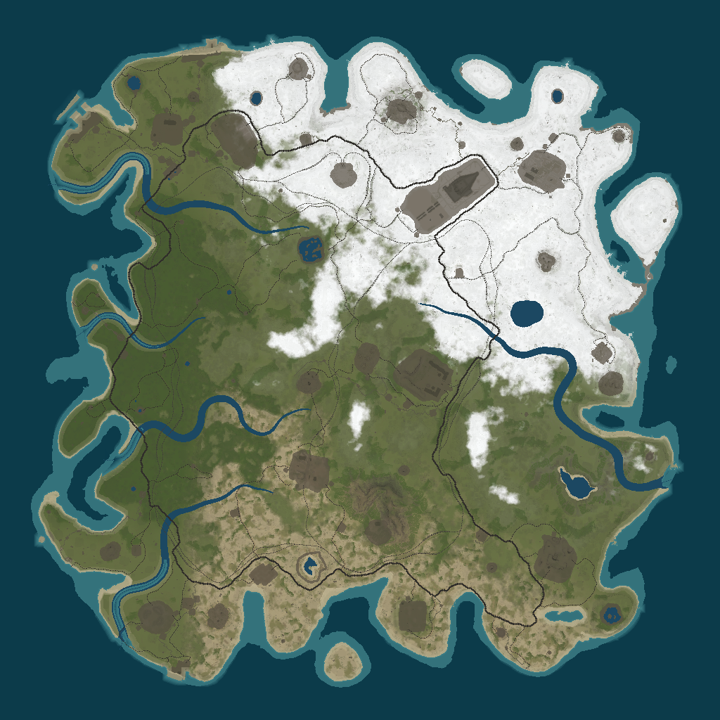 Procedural Map · 987654 · 4500