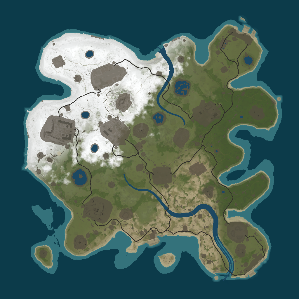 Procedural Map · 2895 · 3000