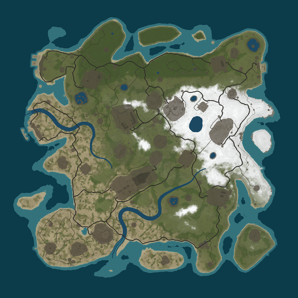 Procedural Map · 1337 · 3750
