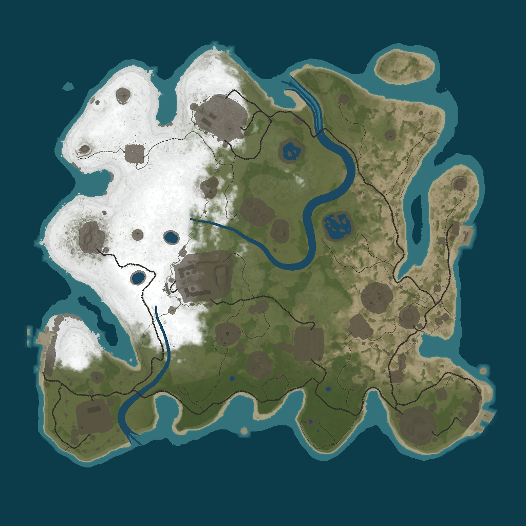 Procedural Map · 33318 · 3000