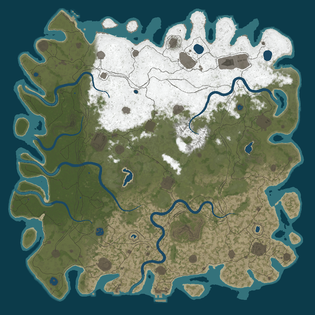 Procedural Map · 1 · 6000