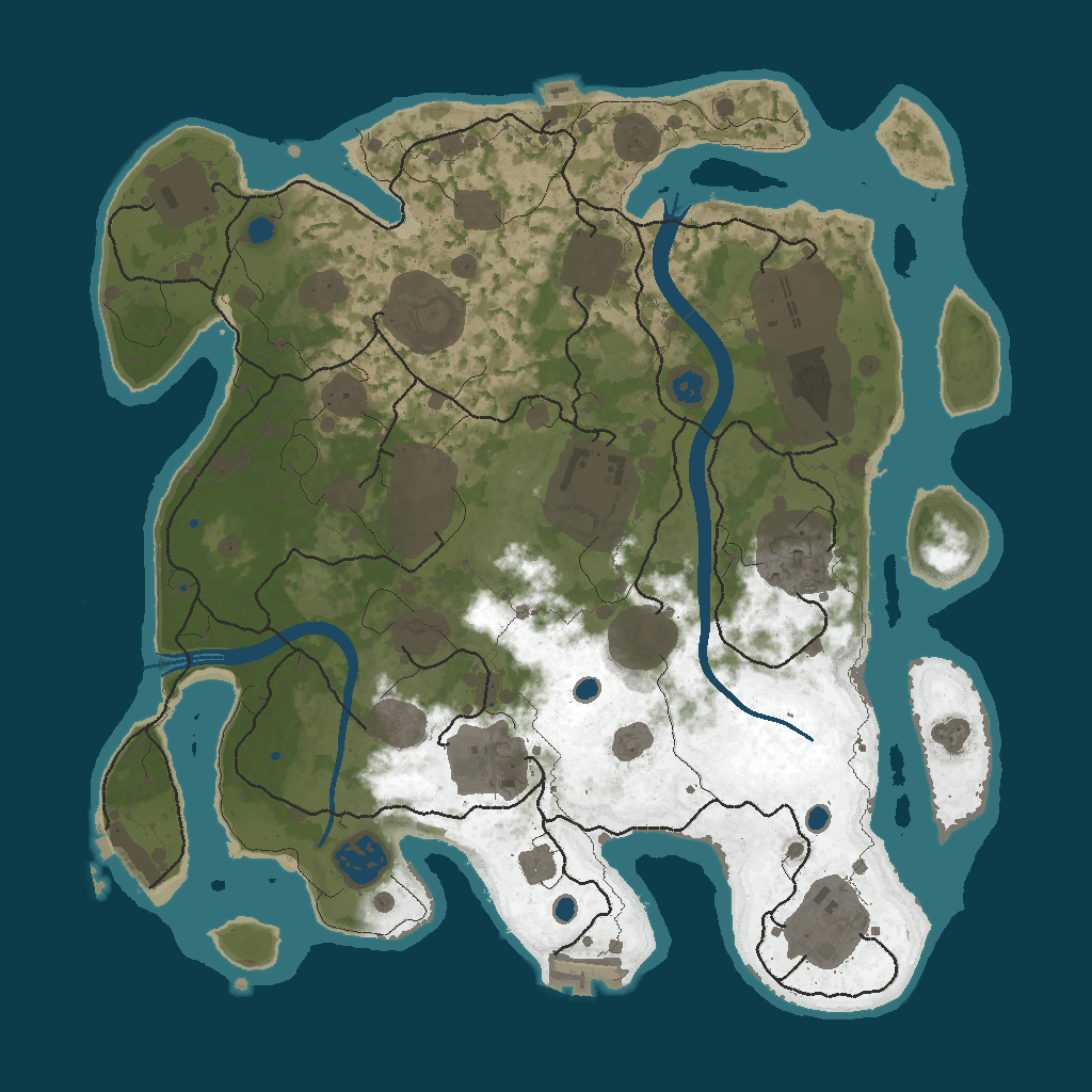 Procedural Map · 21370 · 3500