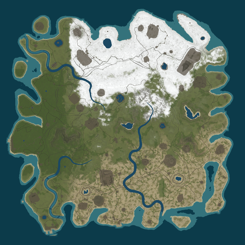 Procedural Map · 1 · 5000