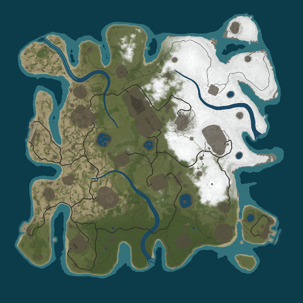 Procedural Map · 20445 · 3500