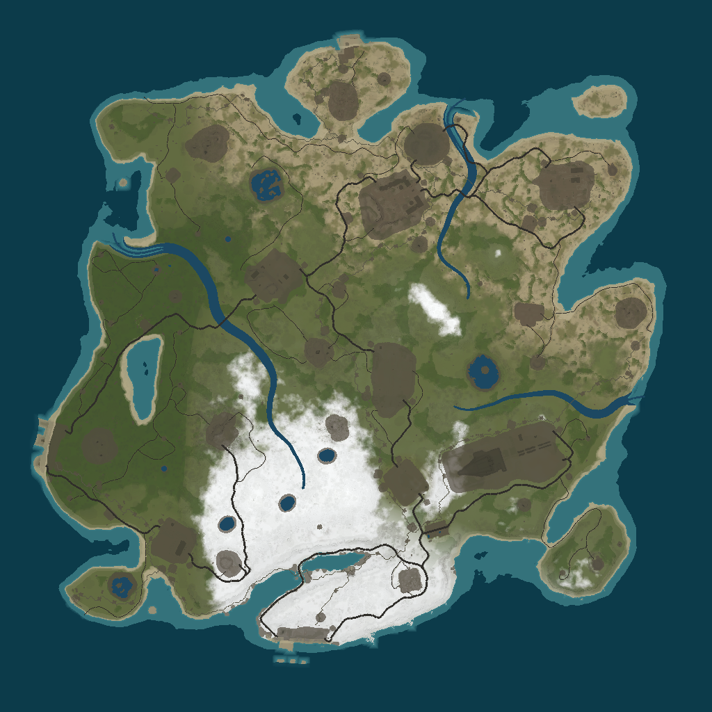 Procedural Map · 6601 · 3500