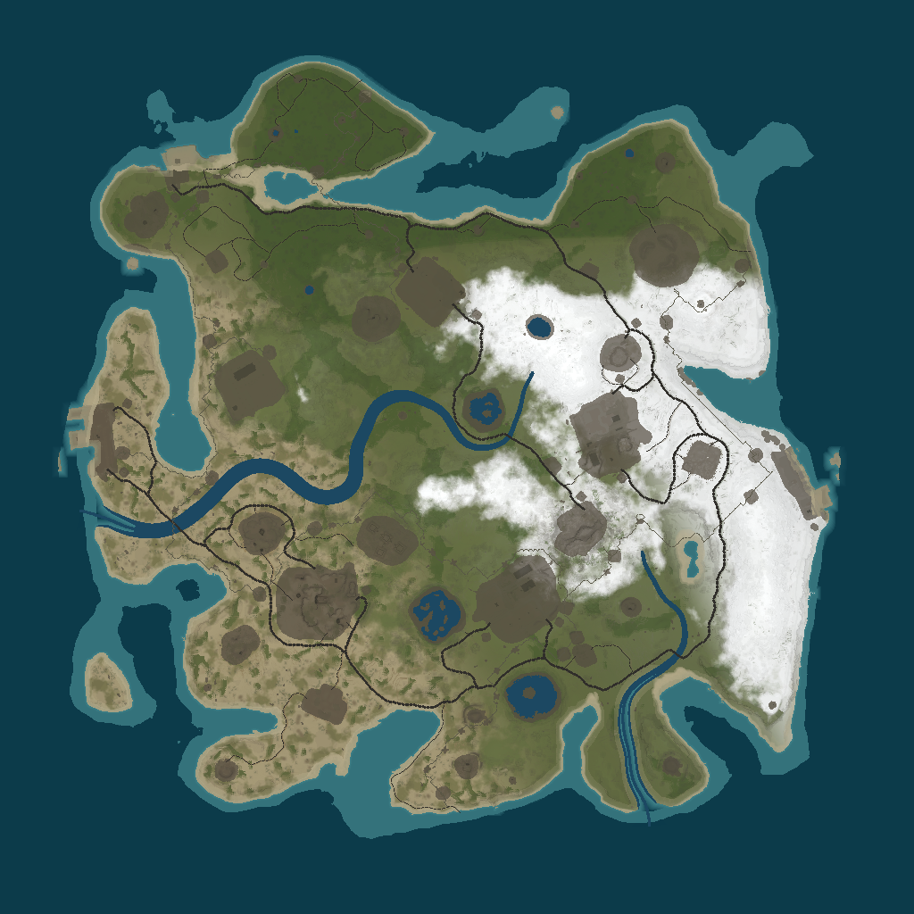 Procedural Map · 1235 · 3000