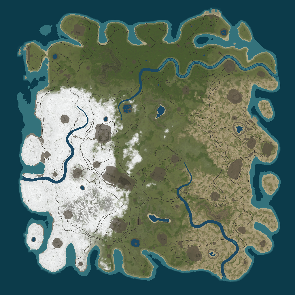 Procedural Map · 1233445 · 5200