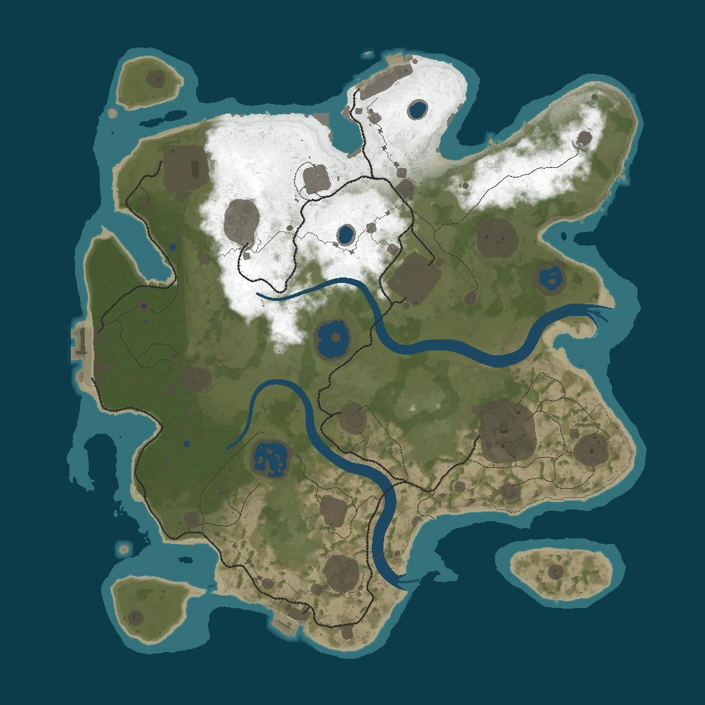 Procedural Map · 8705 · 3000