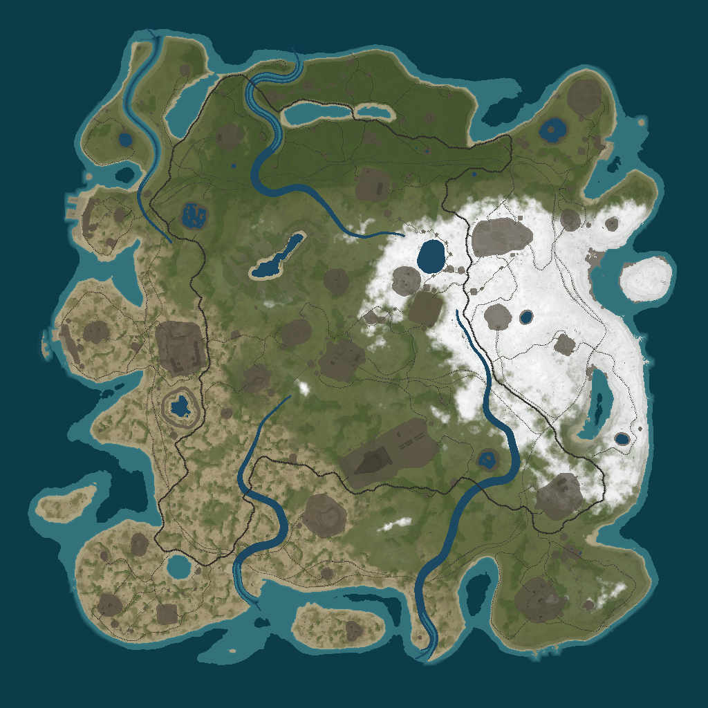 Procedural Map · 1337 · 4250