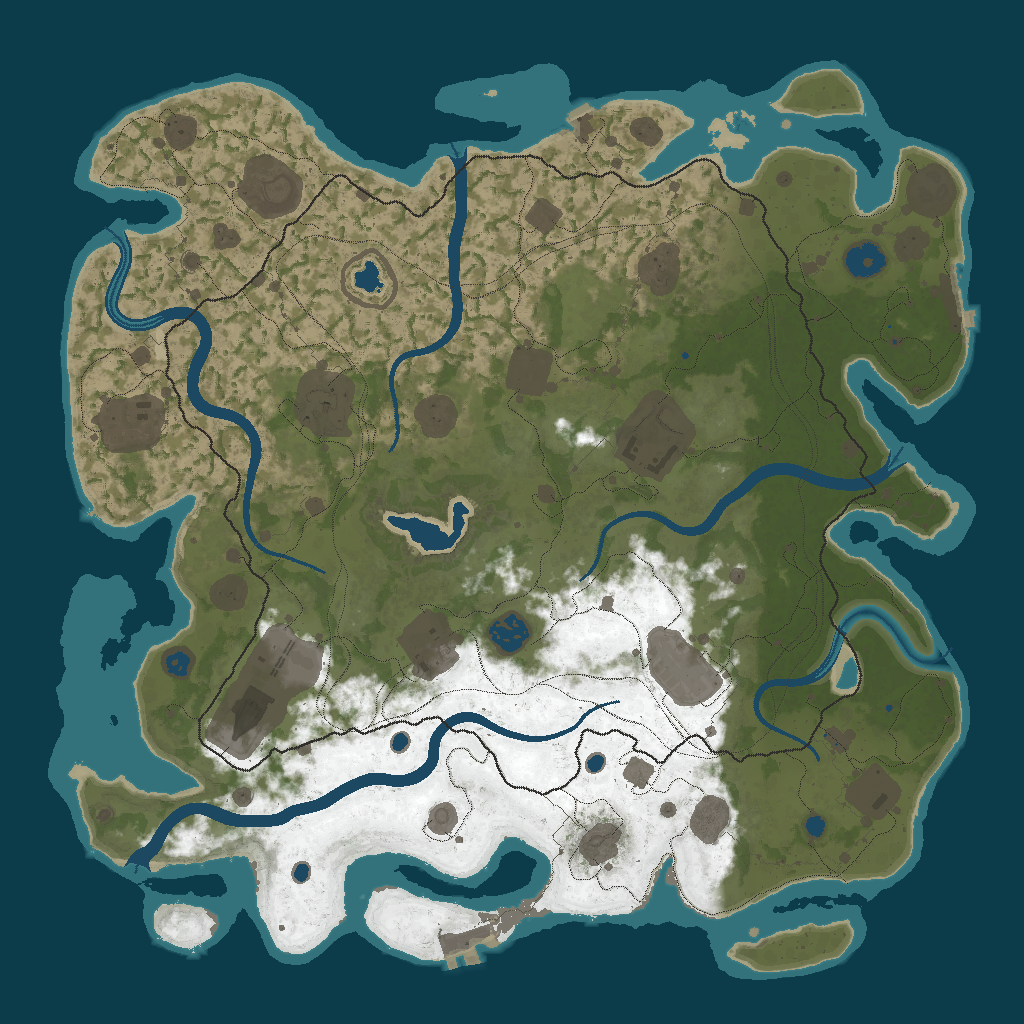 Procedural Map · 1833 · 4250