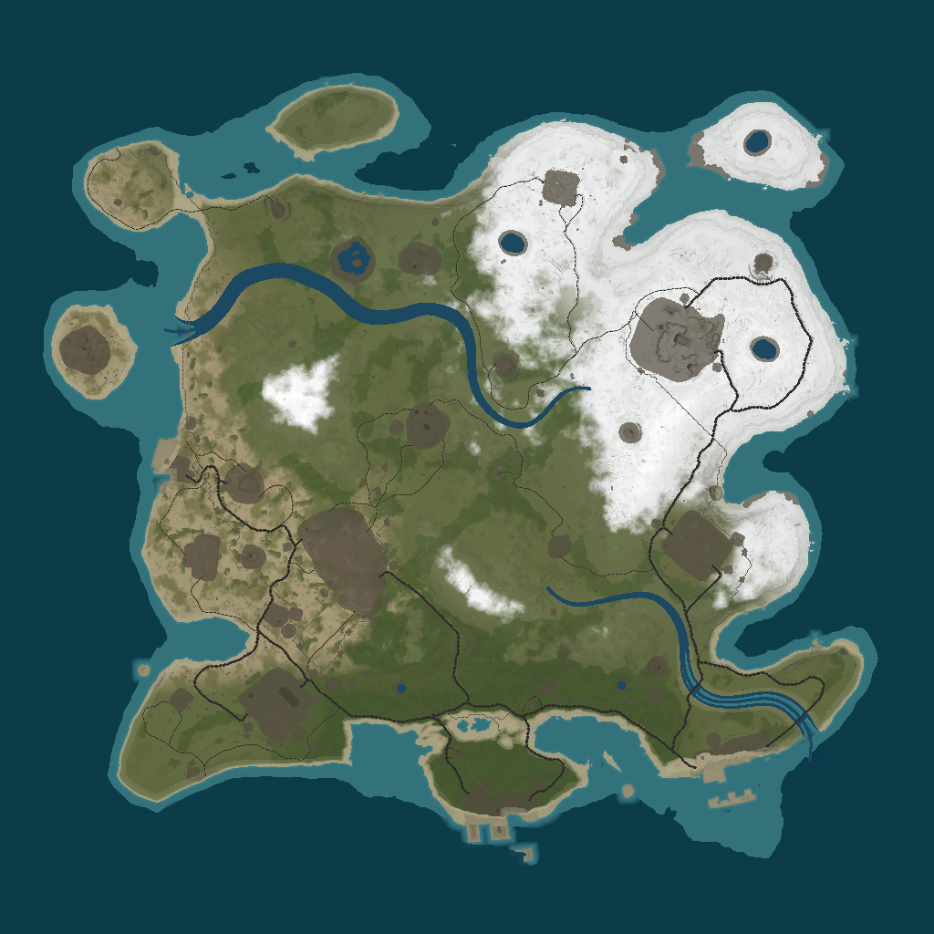 Procedural Map · 384567123 · 3000