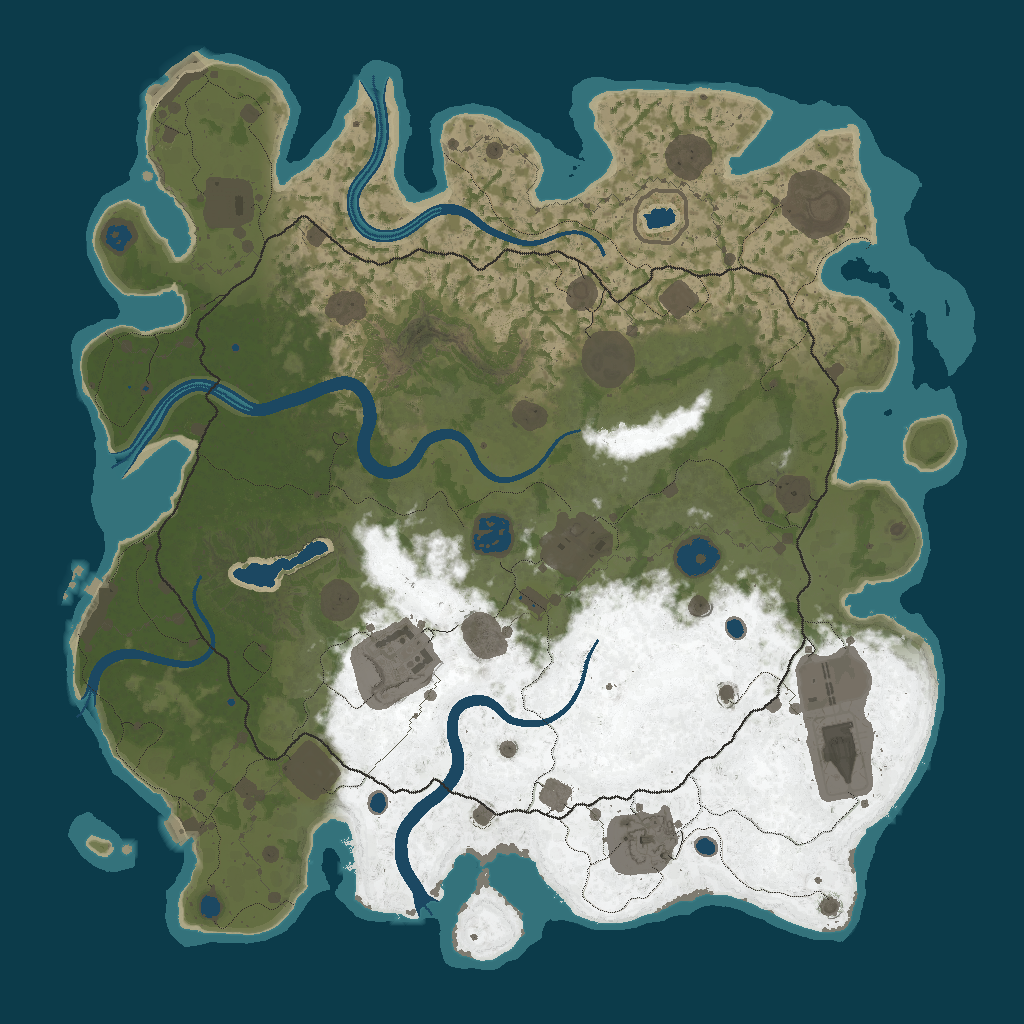 Procedural Map · 50000 · 4000