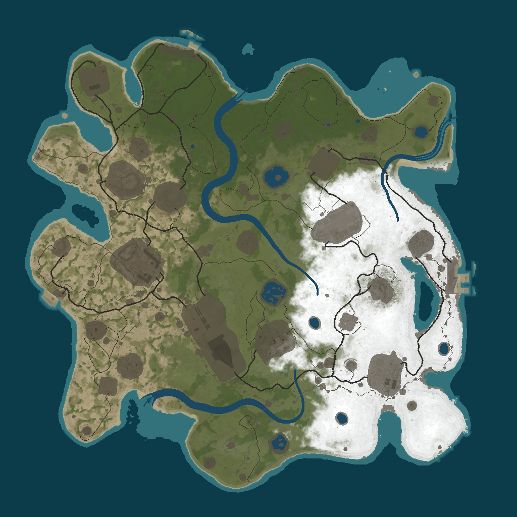Procedural Map · 1232591666 · 3500