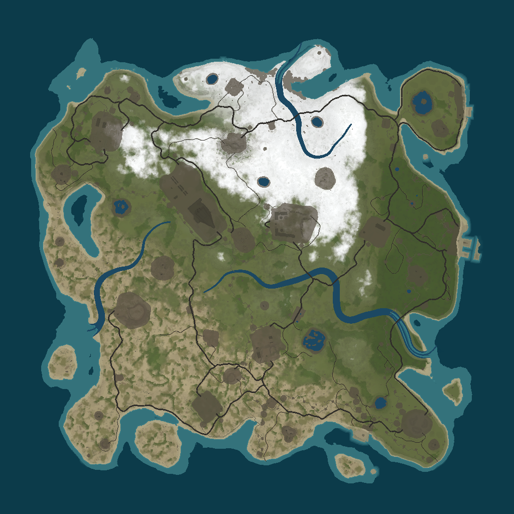 Procedural Map · 32323 · 3700