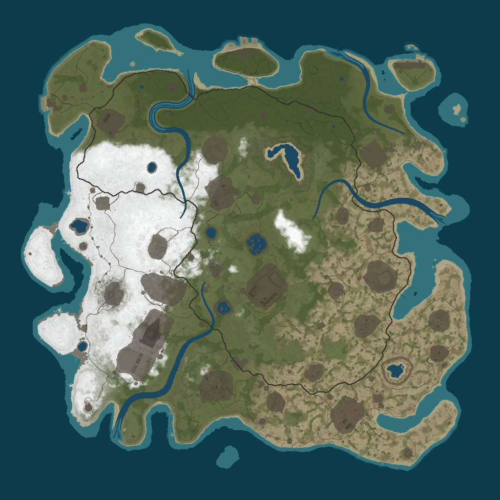 Procedural Map · 121845 · 4000