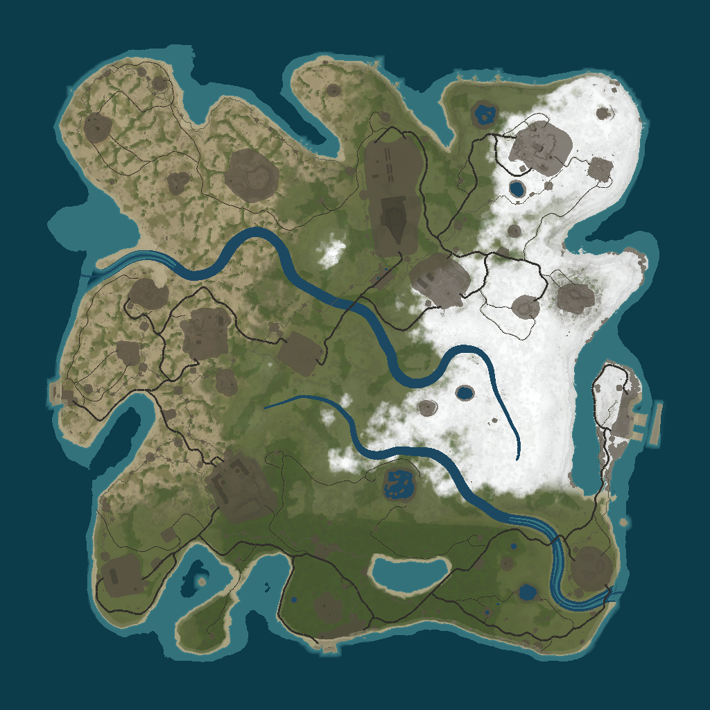 Procedural Map · 90210 · 3500