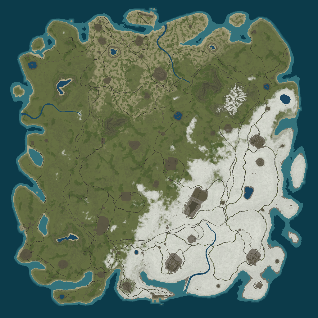 Procedural Map · 1 · 6000