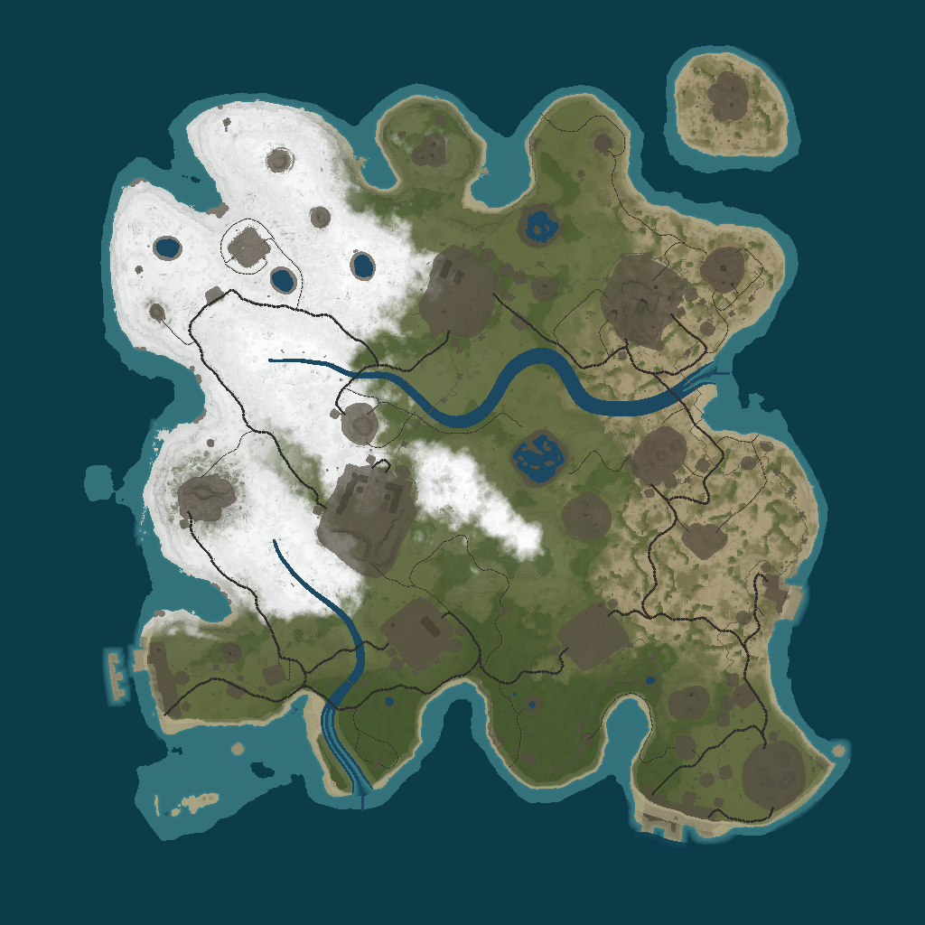 Procedural Map · 13452 · 3000