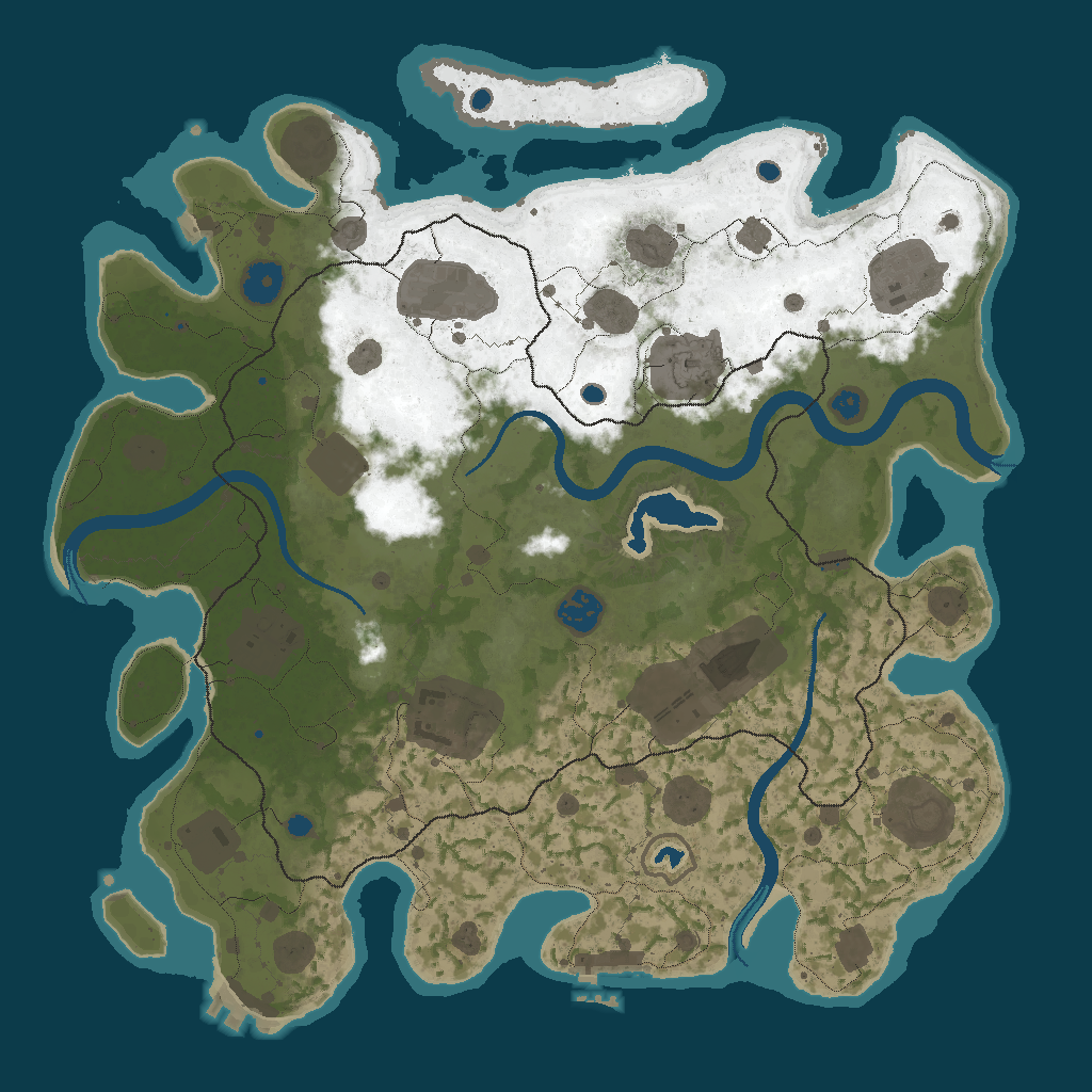 Procedural Map · 1 · 4000
