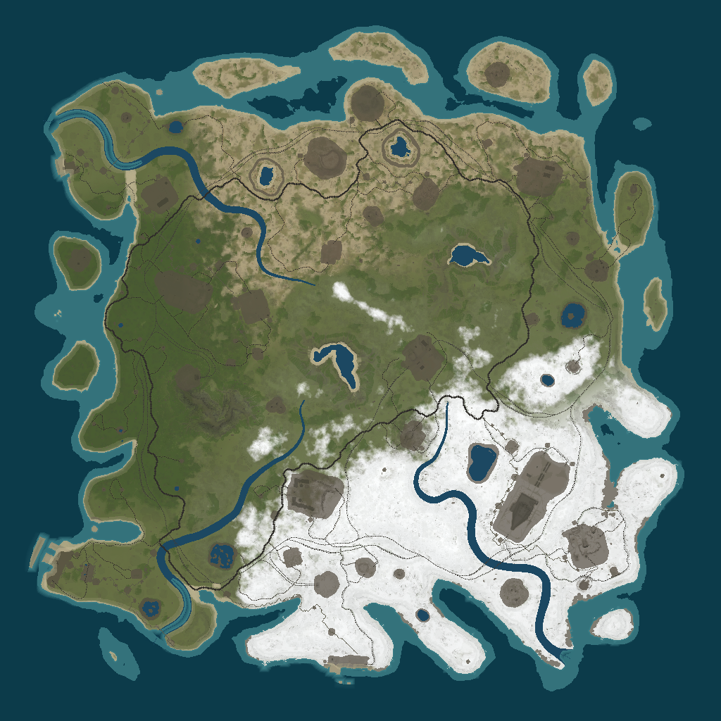 Procedural Map · 8540 · 4500