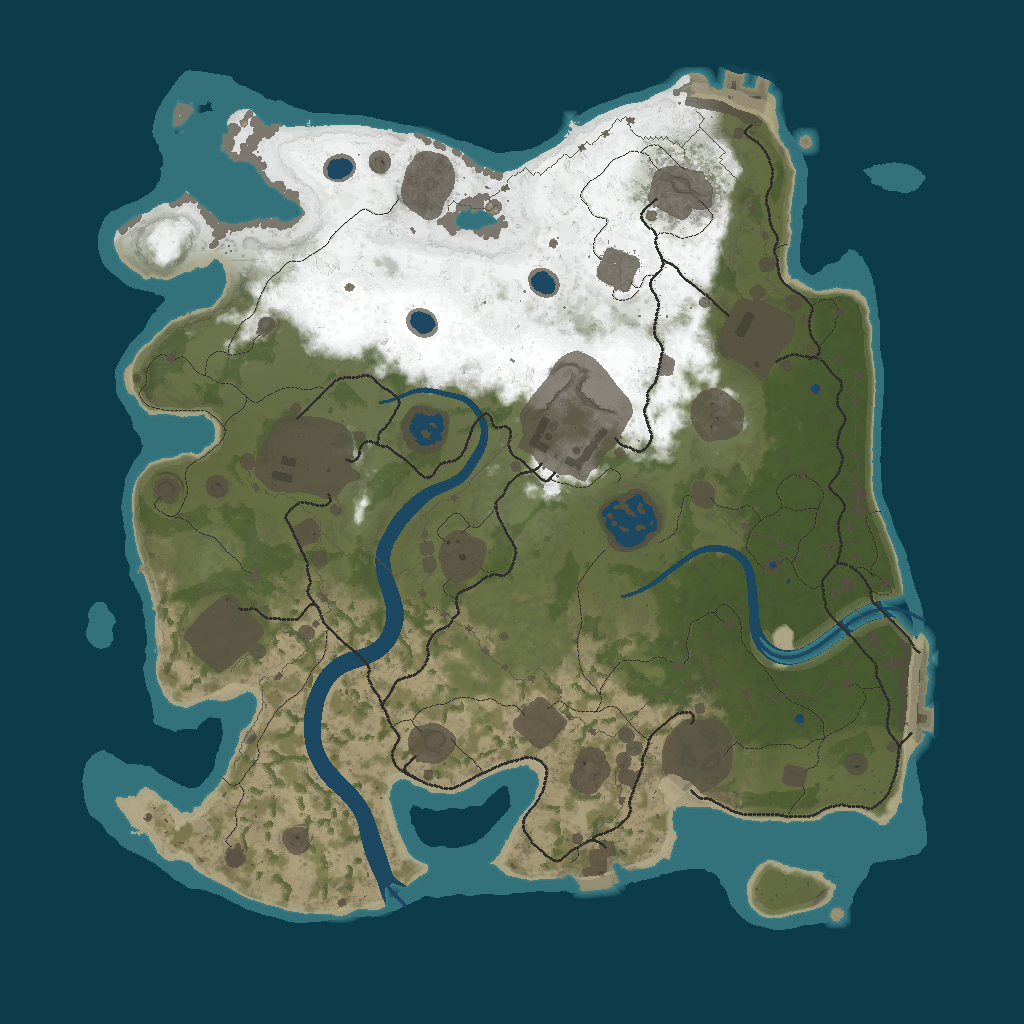 Procedural Map · 6332 · 3000