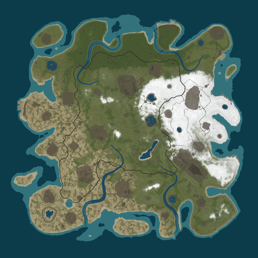 Procedural Map · 1337 · 4000