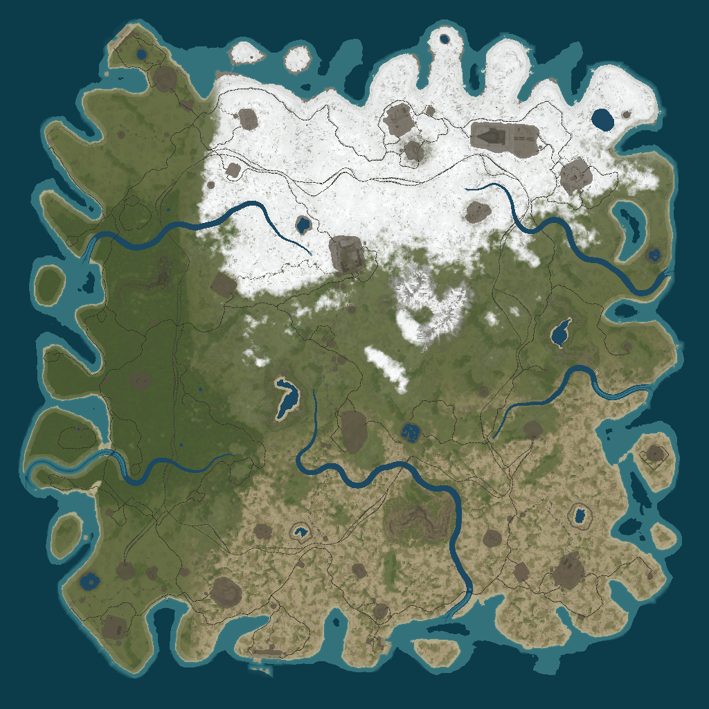 Procedural Map · 1 · 6000