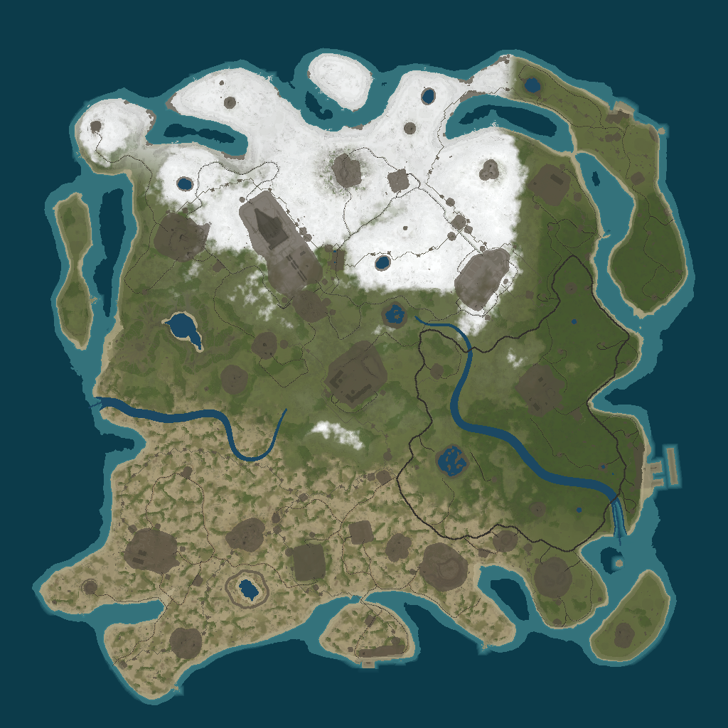 Procedural Map · 483912 · 4000