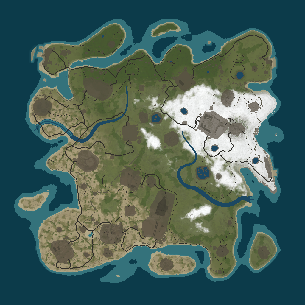 Procedural Map · 1337 · 3600
