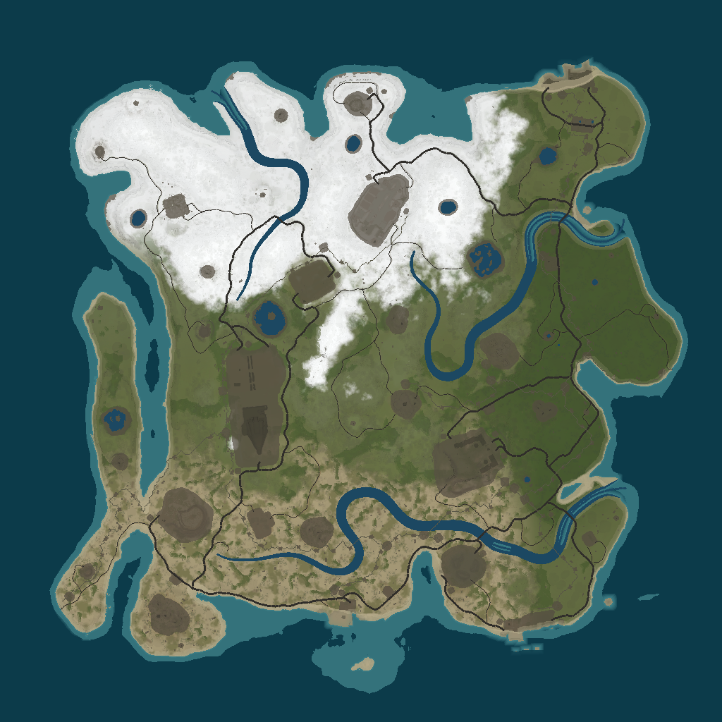 Procedural Map · 1405122311 · 3500