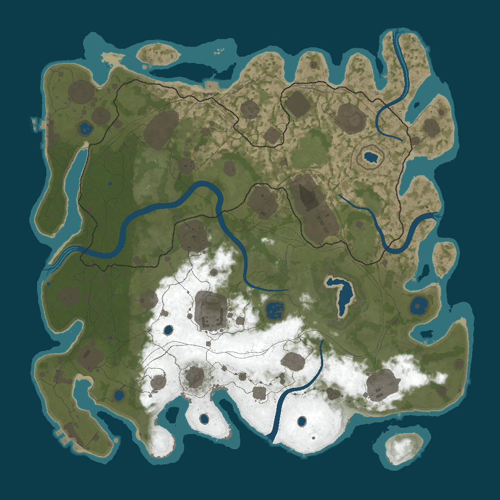 Procedural Map · 3131754696 · 4250