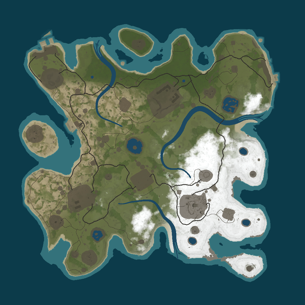 Procedural Map · 69420 · 3000
