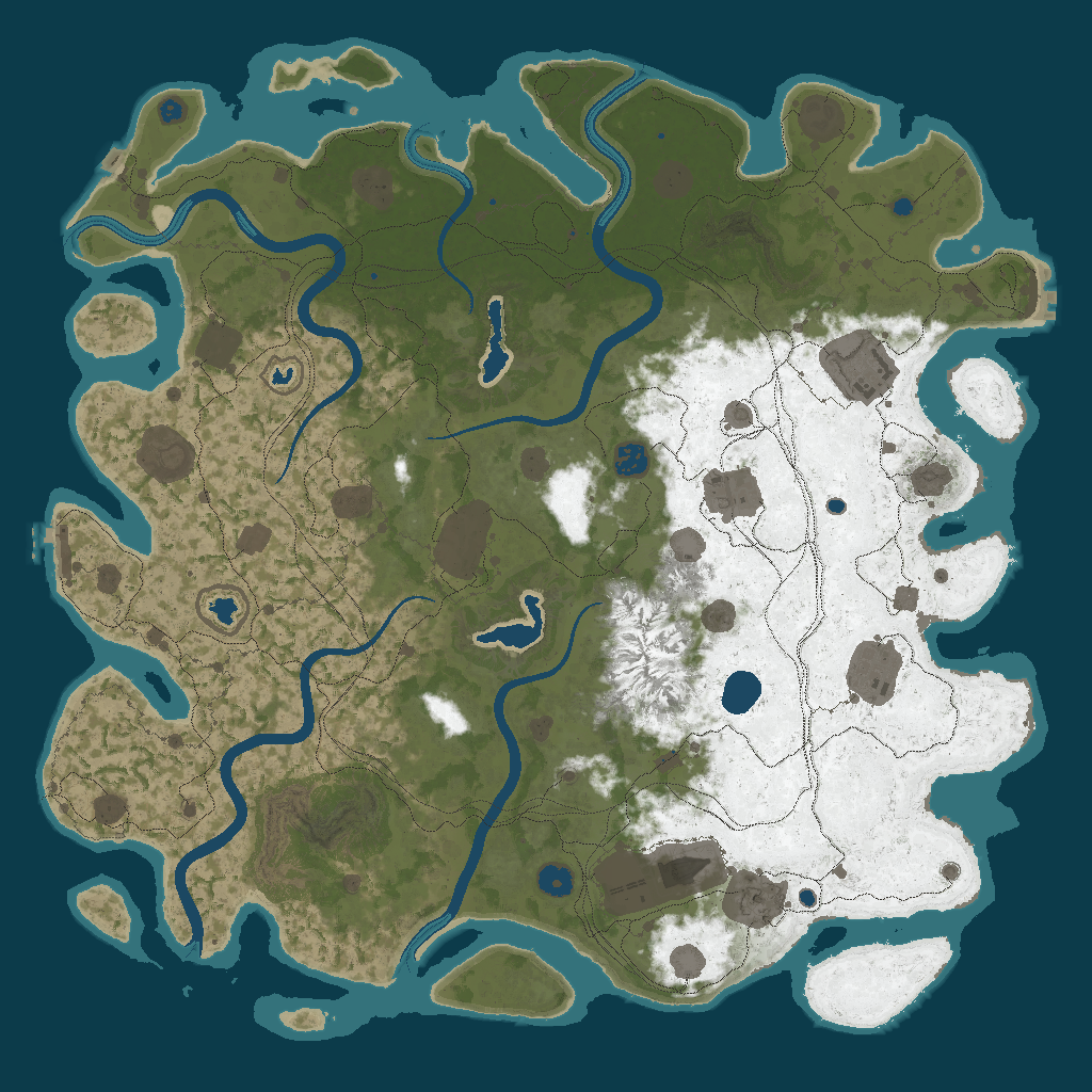Procedural Map · 5800 · 5000