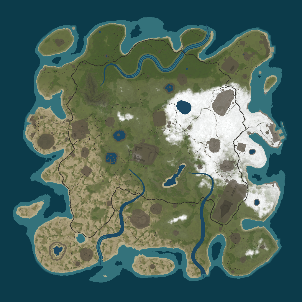Procedural Map · 1337 · 4000