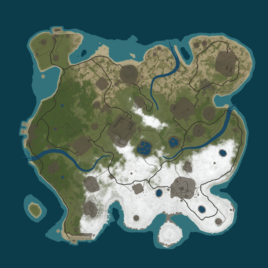 Procedural Map · 50000 · 3005