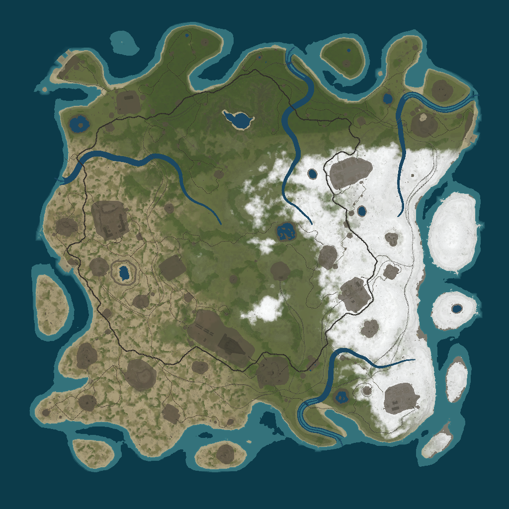 Procedural Map · 53412 · 4250