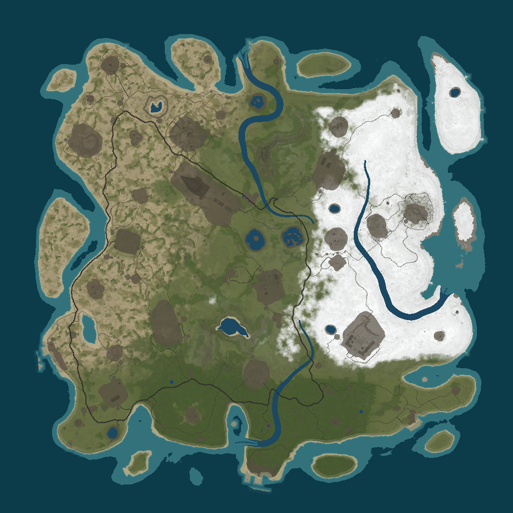 Procedural Map · 1442876953 · 4000