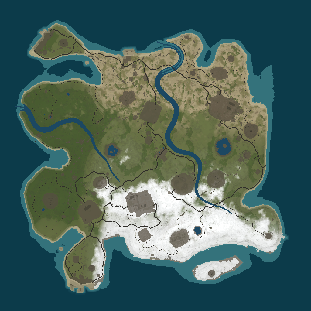 Procedural Map · 5434 · 3000