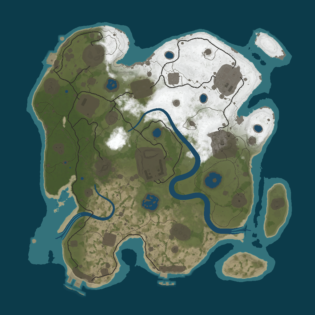 Procedural Map · 121315421 · 3000