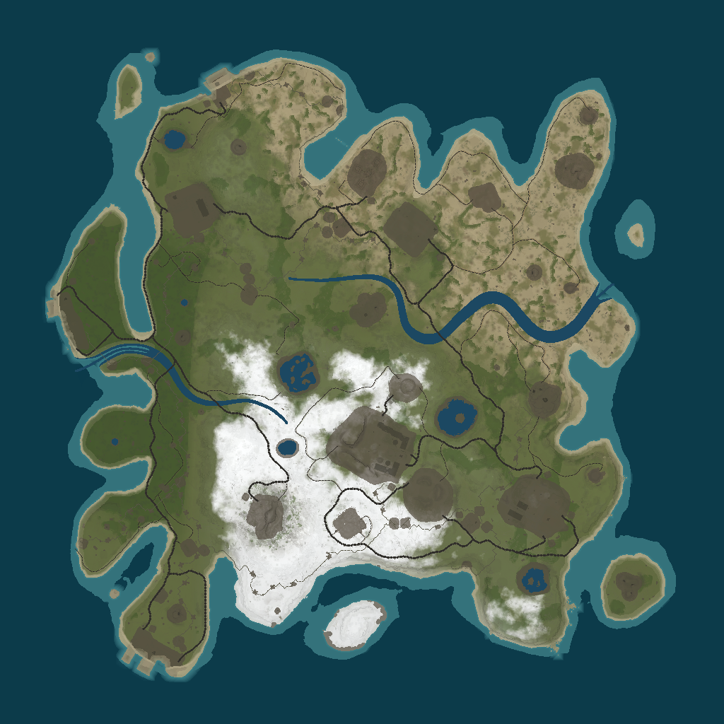 Procedural Map · 8675309 · 3000