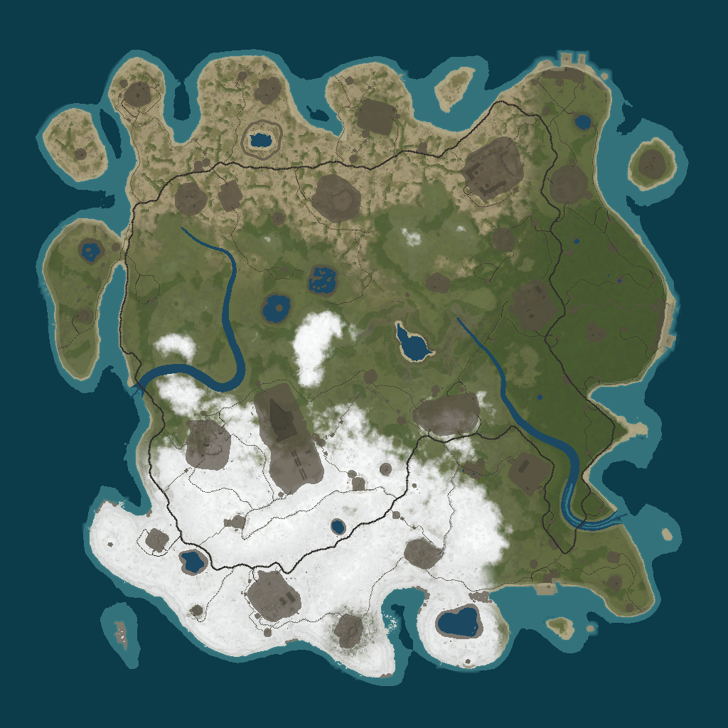 Procedural Map · 6738 · 4000