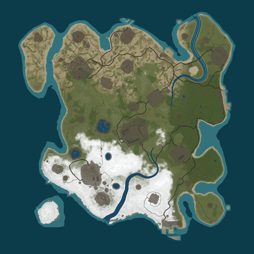 Procedural Map · 6738 · 3000